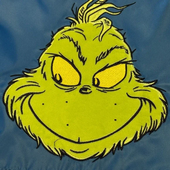 Seuss Grinch Kids Backpack - Blue and Yellow - Picture 6 of 6